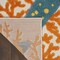 Homeroots 8' X 11' Blue And Yellow Starfish Indoor Outdoor Area Rug 546833 - alternate 3