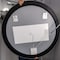 Fab Glass And Mirror LED Round Bathroom Mirror, Wall Mounted Vanity Makeup Mirror with Anti Fog, Dimmable Touch Butt HC28RD - alternate 3