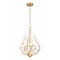 Z-Lite Claudine Modern Gold 4 Light Chandelier 353-18MGLD - alternate 1