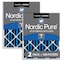 Nordic Pure 20x20x4 Plus Carbon Pleated Air Filter, High Capacity, MERV 7, 2 PK 20x20x4M7+C-2 - alternate 1