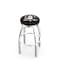 Holland Bar Stool Co 36" Chrome Anaheim Ducks Swivel Bar Stool, Accent Ring L8C2C36AnaDks - alternate 1