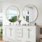 Simple Deluxe Gold 30 Inch Round Mirror, Large Circle Mirror Metal Frame, Bathroom Mirrors for Over Sink, Round M 3A88MIROY30GLD01 - alternate 3