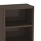 Manhattan Comfort Rivington 28in Open Bookcase in Dark Walnut BC003-BR - alternate 3