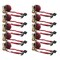 Mytee Products 2in x 30ft Kinedyne Ratchet Strap w/ Flat Hook Wide Handle - Red, 10PK RS230R-Kx10 - alternate 3