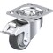 Blickle Swivel Plate Caster, PU, 3-1/8", Brake LK-PATH 80KF-14-FI - alternate 1