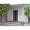 Vdomdoors Aluminum Door with Hidden Handle Hiddex 0155 Natural Noir Entry Steel Metal Modern Painted W36xH80 HIDDEX0155EXD-NOIR-W36xH80-RH-I - alternate 2