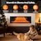 Edendirect 52.26-in W Black Wall mount LED Flat wall Electric Fireplace with Remote Control Included ZR-BI50 - alternate 2