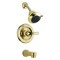 Delta Classic Monitor 13 Series Tub & Shower Trim T13420-PBSHCPD - alternate 2