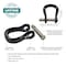 Notch Equipment Quickie Shackle, 2.48 in Length, 1.14 in Gate Opening, Steel, Black 99706 - alternate 3