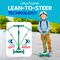 Lifemaster 3-Wheel Kids Scooter, LED Deck and Wheels, 5-Height Handlebar, Ages 3+, Green Blue LMLUSW59 - alternate 2