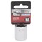 Vulcan Drive Socket, 13/16 in Socket, 3/8 in Drive, 6-Point, Chrome Vanadium Steel, Chrome, MT6495386 MT6495386 - alternate 2