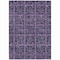 Homeroots 3' X 5' Purple Plum And Charcoal Medallion Washable Indoor Outdoor Area Rug 589308 - alternate 3