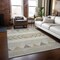 Homeroots 9' X 12' Beige Ivory And Taupe Southwestern Washable Indoor Outdoor Area Rug 613883 - alternate 3