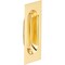 Ives 22B3 3 1/8 in x 1 5/16 in x 7/16 in Flush Pull - Polished Brass SP-22B-3 - alternate 1