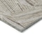 Homeroots 9' X 12' Beige Brown And Ivory Geometric Washable Indoor Outdoor Area Rug 594753 - alternate 2