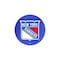 Holland Bar Stool Co 30" Blk Wrinkle New York Rangers Swivel Bar Stool, Accent Ring L8B2B30NYRang - alternate 2