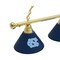 Holland Bar Stool Co North Carolina 3 Shade Billiard Light, Brass Fixture BL3BRNorCar - alternate 2