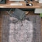 World Rug Gallery Vintage Inspired Machine Washable Non Slip Area Rug 5 ft x 7 ft Charcoal 6029CHARCOAL5X7 - alternate 3