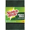 Scotch-Brite Heavy-Duty Scour Pad, 3.8w x 6"L, Green, PK30 223 - alternate 1