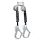 Msa Safety V-TEC Self Retracting Lifeline, Carabiner, Aluminum, 2 Leg(s), 400 lb Weight Capacity VTOHW-022-RA-AF - alternate 2