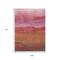 Homeroots 9' X 12' Blush Mauve And Rust Abstract Washable Indoor Outdoor Area Rug 618134 - alternate 4