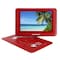 Trexonic 14.1 Inch Portable TV+DVD Player with Swivel TFT-LCD Screen and USB, SD, AV, HDMI Inputs TR-D141RED - alternate 2