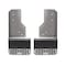 Putco Mud Flaps, Direct Fit; Set Of 2; Flat; Without Logo; Brushed; Stainless Steel; Bolt On Mount; With 78402 - alternate 1