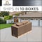 Arrow 20 x 29 x 7 ft Eggshell Carport CPH202907 - alternate 3