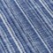 Homeroots 8' Denim Blue And Ivory Round Striped Washable Indoor Outdoor Area Rug 615045 - alternate 4