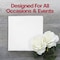 Smarty Had A Party White LinenLike Premium Paper BeverageCocktail Napkins 600 Napkins, 600PK 923272-CASE - alternate 2