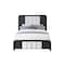 Global Furniture Usa Contemporary Beckett White/Black King Bed BECKETT-WHT/BLK-KB - alternate 1