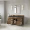 James Martin Vanities Brittany 60" Single Vanity, Pecan w/ 3 CM Charcoal Soapstone Silestone Top 655-V60S-PCN-3CSP - alternate 2