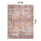 World Rug Gallery Transitional Distressed Machine Washable Non Slip Area Rug 5 ft x 7 ft Multi 6030MULTI5X7 - alternate 4