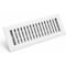 Sierra Grates 2 in. H X 14 in. W Powder Coat Steel, White Floor Register CTP214-WHT - alternate 1