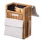Wickerwise Wine & Cheese Picnic Basket - Wicker Tote Bag for Outdoor Parties, Camping, Travel & QI004771 - alternate 3