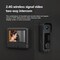 Wrightmaster Wired Plug-in Doorbell Camera with Chime, Audio Recording, Night Vision, Black ZR-601 - alternate 5