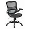 Office Star Products Ventilated Seating Mesh Seat and Back Manager's Chair, Black 69906-3 - alternate 1