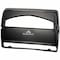 Georgia-Pacific Toilet Seat Cover Dispenser, safe-t-gard, 1/2 Fold, 250, Black, Plastic 57748 - alternate 1