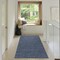 Homeroots 3' X 5' Navy Blue And Ivory Geometric Indoor Outdoor Area Rug 552718 - alternate 2