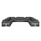 Homeroots Dark Gray Italian Leather Power Reclining U Shaped Ten Piece Corner Sectional With Console 634690 - alternate 1