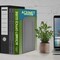Acrimet Steel Metal Jumbo Bookends for Shelves, Heavy Duty, for Large books, Silver, 2PK 294.1 - alternate 5