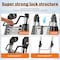 Wrightmaster 20 ft. Reach Aluminum Multi-Position Ladder with Wheels  &  2 Balance Bars, 330 lbs. Load Capacity ZROEPAM-250P - alternate 2