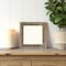Homeroots 4" x 4" Gray Solid Wood Tabletop Picture Frame 379893 - alternate 2