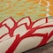 Homeroots 10' X 14' Green Orange And Red Indoor Outdoor Area Rug 521647 - alternate 4