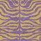 Homeroots 9' X 12' Purple And Copper Animal Print Washable Indoor Outdoor Area Rug 600706 - alternate 3