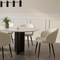 Manhattan Comfort Looma Metal Vegan Leather Side Chair in Ivory - Set of 2 DC1530-3 - alternate 1
