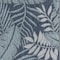 Homeroots 2' X 3' Navy Blue Sky Blue And Ivory Palm Leaf Indoor Outdoor Area Rug 573874 - alternate 3
