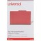 Universal Classification Folder, Legal, Red, 10PK UNV10260 - alternate 2