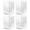 Gibson Home 4 Piece 13 Ounce Iceberg Embossed Double Old-Fashioned Glass Set 142171.04 - alternate 1