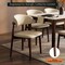 Leisuremod Sable Faux Leather Dining Chair with Rubberwood Legs SCW18W - alternate 3
